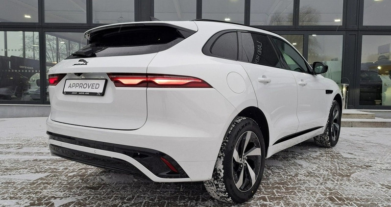 Jaguar F-Pace cena 319900 przebieg: 27804, rok produkcji 2023 z Trzciel małe 407